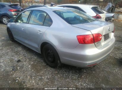 Lot #3042564861 2012 VOLKSWAGEN JETTA 2.5L SE