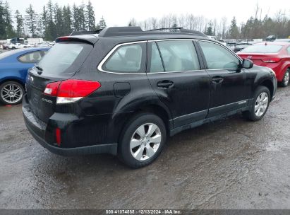 Lot #3035091776 2012 SUBARU OUTBACK 2.5I