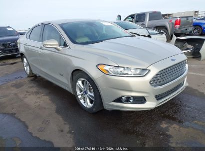 Lot #3035095738 2015 FORD FUSION ENERGI TITANIUM