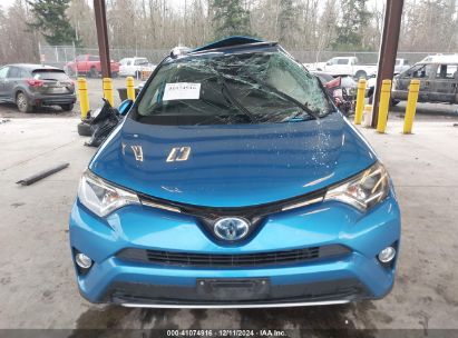 Lot #3054286302 2017 TOYOTA RAV4 HYBRID XLE