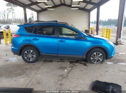 Lot #3054286302 2017 TOYOTA RAV4 HYBRID XLE