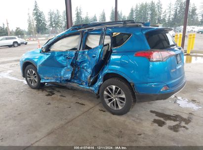 Lot #3054286302 2017 TOYOTA RAV4 HYBRID XLE