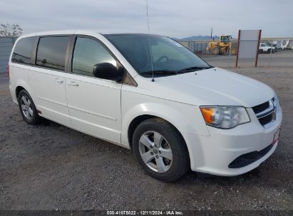 Lot #3035091760 2013 DODGE GRAND CARAVAN SE