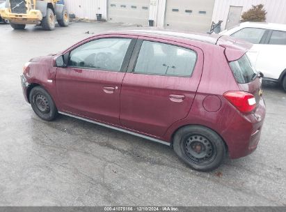 Lot #3034049603 2017 MITSUBISHI MIRAGE ES