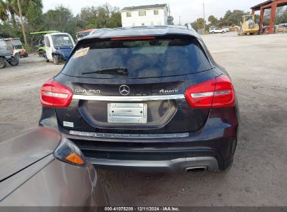 Lot #3042564852 2015 MERCEDES-BENZ GLA 250 4MATIC