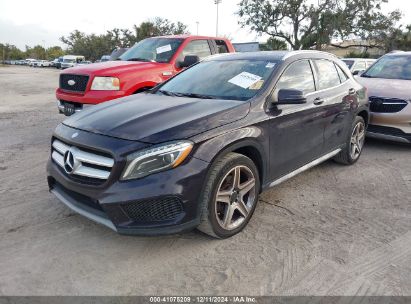 Lot #3042564852 2015 MERCEDES-BENZ GLA 250 4MATIC