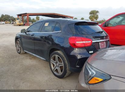 Lot #3042564852 2015 MERCEDES-BENZ GLA 250 4MATIC