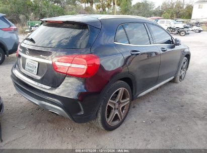 Lot #3042564852 2015 MERCEDES-BENZ GLA 250 4MATIC