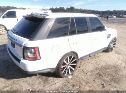 Lot #3051075774 2012 LAND ROVER RANGE ROVER SPORT HSE