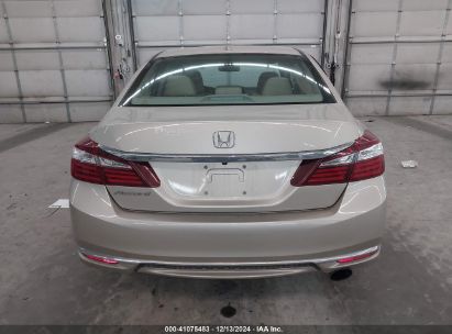 Lot #3035079919 2016 HONDA ACCORD EX-L