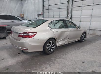 Lot #3035079919 2016 HONDA ACCORD EX-L