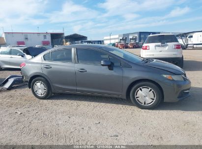 Lot #3052071848 2013 HONDA CIVIC HF