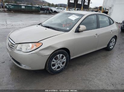 Lot #3034049571 2010 HYUNDAI ELANTRA GLS