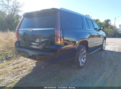 Lot #3052071822 2019 CADILLAC ESCALADE ESV LUXURY