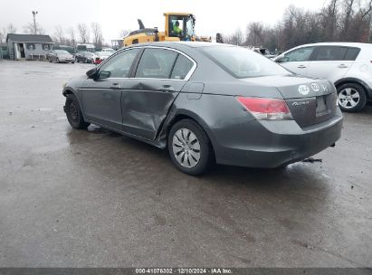 Lot #3034049895 2008 HONDA ACCORD 2.4 LX