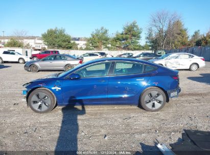 Lot #3052071807 2022 TESLA MODEL 3 LONG RANGE DUAL MOTOR ALL-WHEEL DRIVE