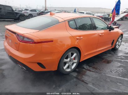 Lot #3050071425 2019 KIA STINGER GTS