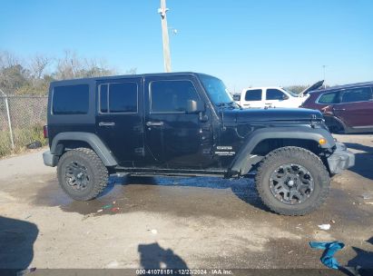 Lot #3052079491 2017 JEEP WRANGLER UNLIMITED SPORT 4X4