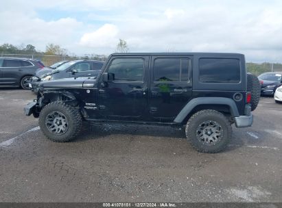 Lot #3052079491 2017 JEEP WRANGLER UNLIMITED SPORT 4X4