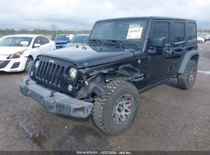 Lot #3052079491 2017 JEEP WRANGLER UNLIMITED SPORT 4X4