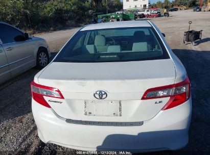 Lot #3052071691 2012 TOYOTA CAMRY LE