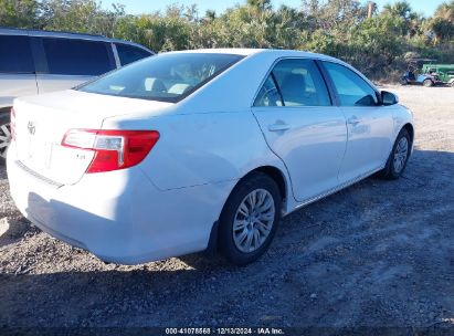 Lot #3052071691 2012 TOYOTA CAMRY LE