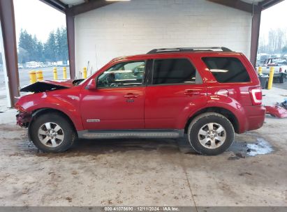 Lot #3035092133 2008 FORD ESCAPE LIMITED