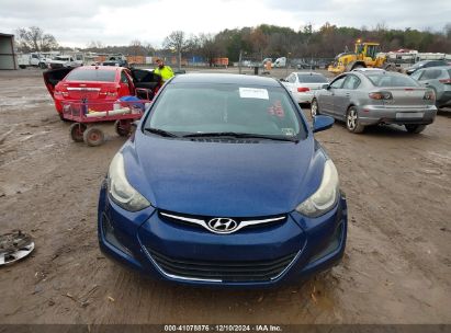 Lot #3034049843 2016 HYUNDAI ELANTRA SE