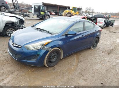 Lot #3034049843 2016 HYUNDAI ELANTRA SE