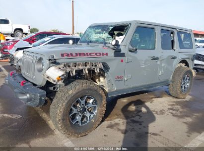 Lot #3053066061 2019 JEEP WRANGLER UNLIMITED RUBICON 4X4