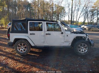 Lot #3042565062 2015 JEEP WRANGLER UNLIMITED SAHARA