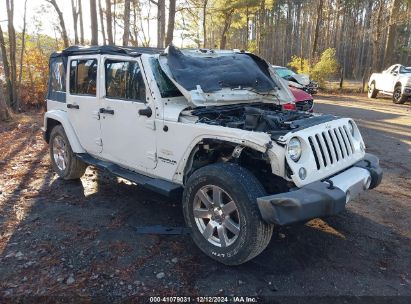 Lot #3042565062 2015 JEEP WRANGLER UNLIMITED SAHARA