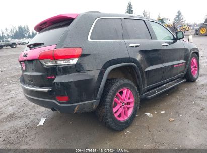 Lot #3050073251 2018 JEEP GRAND CHEROKEE LIMITED 4X4