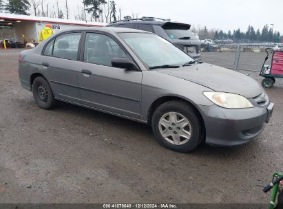 Lot #3035092082 2005 HONDA CIVIC SDN VP