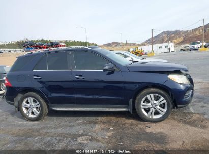 Lot #3044175538 2014 MERCEDES-BENZ ML 350 BLUETEC 4MATIC