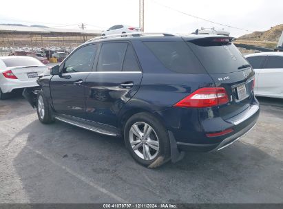 Lot #3044175538 2014 MERCEDES-BENZ ML 350 BLUETEC 4MATIC