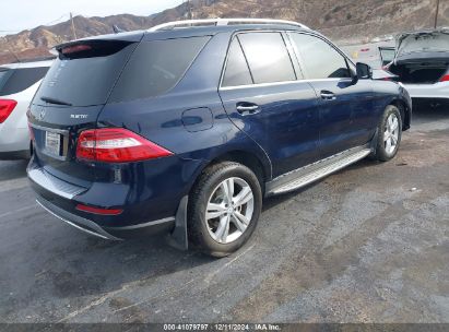 Lot #3044175538 2014 MERCEDES-BENZ ML 350 BLUETEC 4MATIC