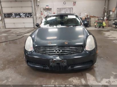 Lot #3042554712 2003 INFINITI G35 BASE W/6 SPEED MANUAL