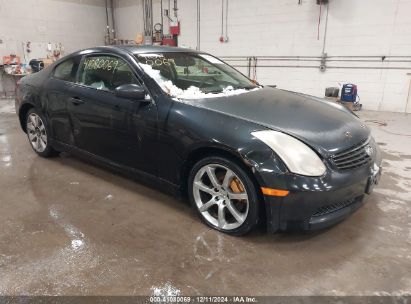 Lot #3042554712 2003 INFINITI G35 BASE W/6 SPEED MANUAL