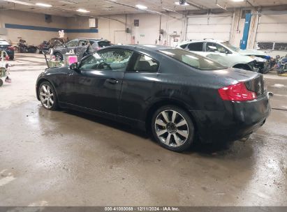 Lot #3042554712 2003 INFINITI G35 BASE W/6 SPEED MANUAL