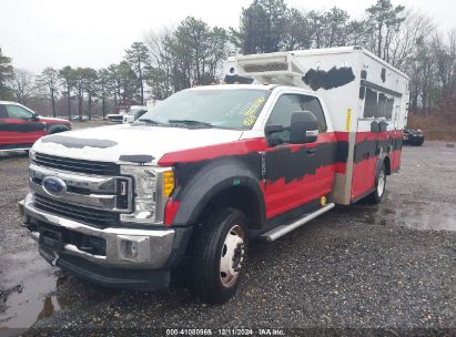 Lot #3037535737 2017 FORD F-550 CHASSIS XLT