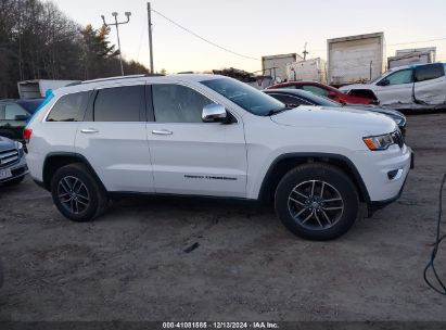 Lot #3052071787 2017 JEEP GRAND CHEROKEE LIMITED 4X4