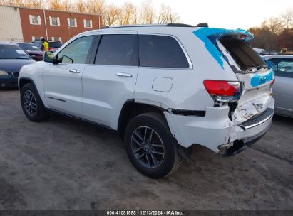 Lot #3052071787 2017 JEEP GRAND CHEROKEE LIMITED 4X4