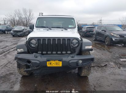 Lot #3052071778 2021 JEEP WRANGLER UNLIMITED WILLYS 4X4