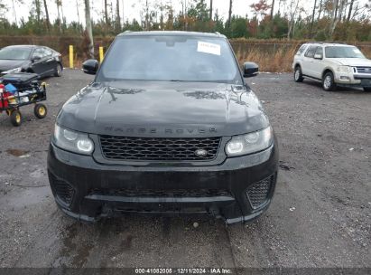 Lot #3037535689 2016 LAND ROVER RANGE ROVER SPORT 5.0L V8 SUPERCHARGED SVR