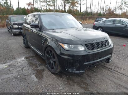 Lot #3037535689 2016 LAND ROVER RANGE ROVER SPORT 5.0L V8 SUPERCHARGED SVR