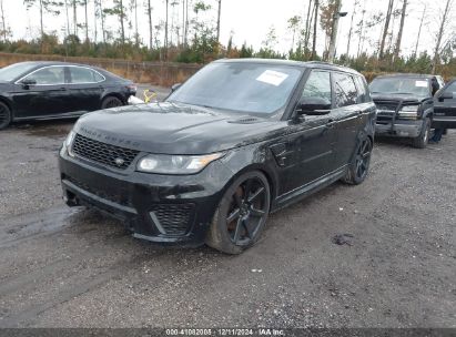 Lot #3037535689 2016 LAND ROVER RANGE ROVER SPORT 5.0L V8 SUPERCHARGED SVR