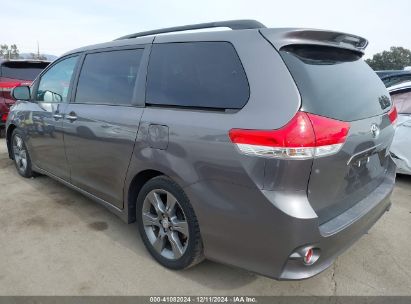 Lot #3035091986 2015 TOYOTA SIENNA SPORT