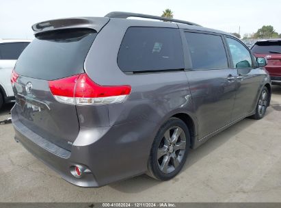 Lot #3035091986 2015 TOYOTA SIENNA SPORT