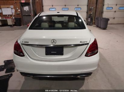 Lot #3034049392 2018 MERCEDES-BENZ C 300 4MATIC